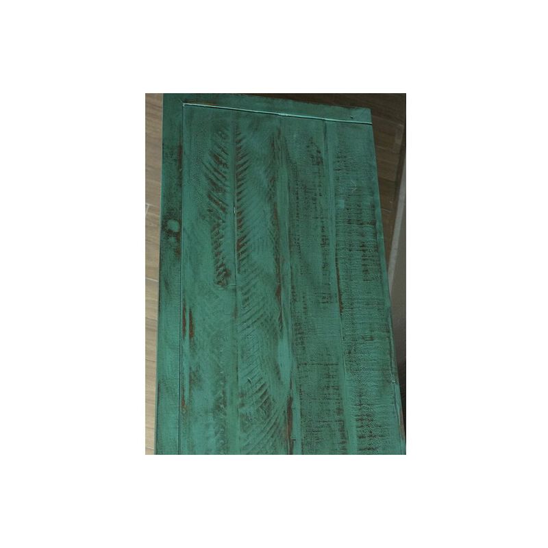 Crafters and Weavers Macao 4 Door Sideboard - Green - 73