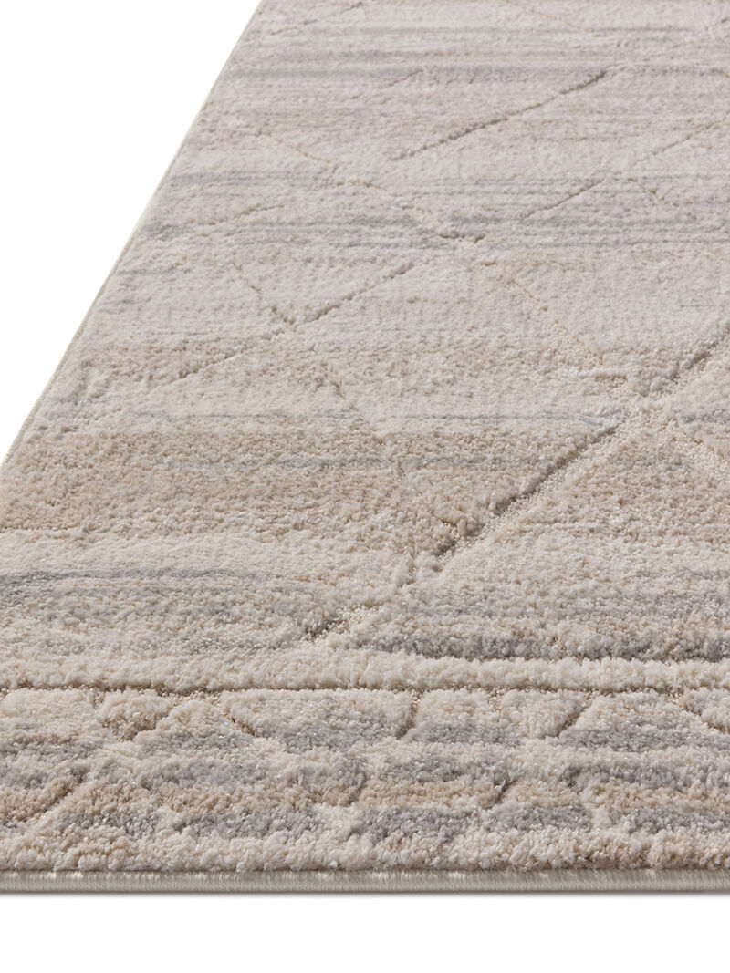 Monty MOT02 Ivory/Natural 7'10" x 10' Rug by Amber Lewis x Loloi