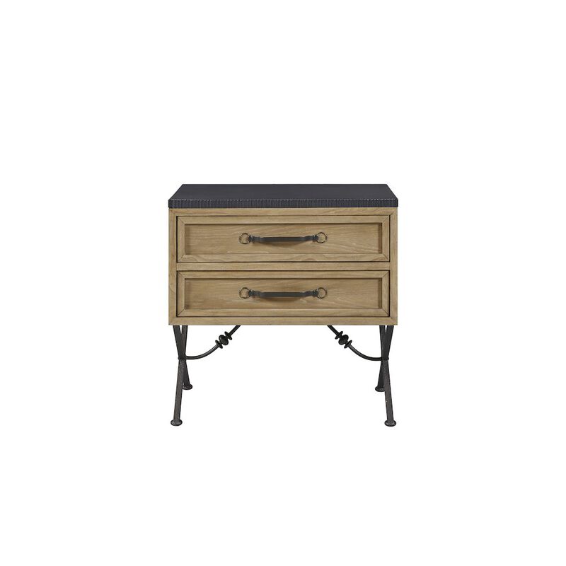 Magnolia 2 Drawer Nightstand - Cashew image number 3