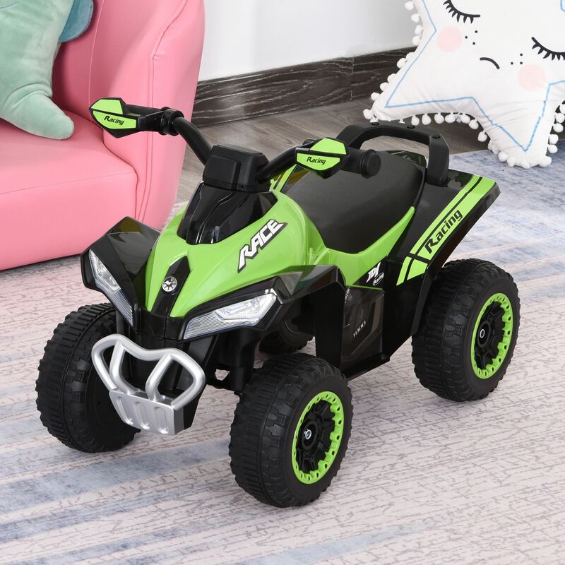 BreeBe NO Power Kids Ride On Push Car, Ride Racer, Foot-to-floor Sliding Car, Walking ATV Toy with Music, Lights image number 7