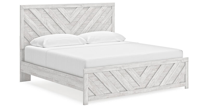 Cayboni King Panel Bed
