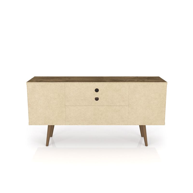 Liberty Medium TV Stand in Brown Pattern