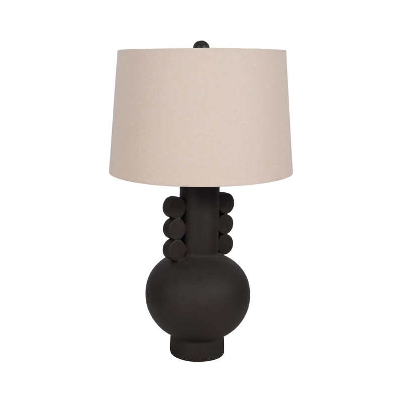 30" Eared Totem Table Lamp image number 2