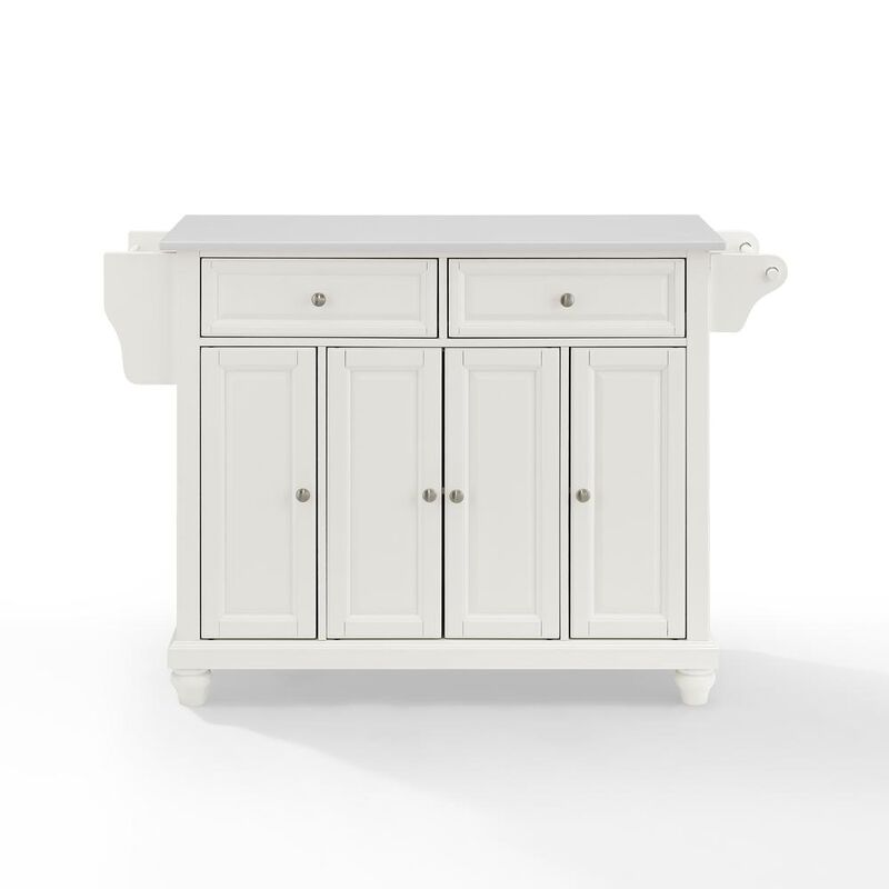 Crosley Furniture Cambridge Stone Top Full Size Kitchen Island/Cart