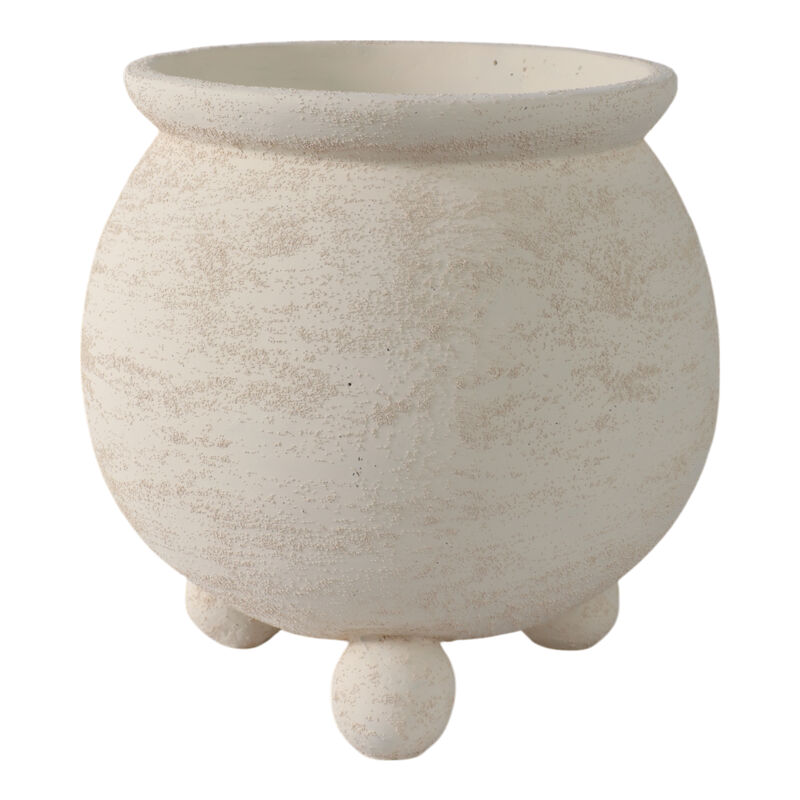 9x9" Textured Rounded Planter image number 0