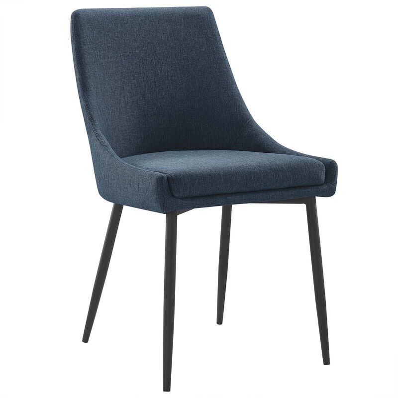 Viscount Upholstered Fabric Dining Chairs - Set of 2 image number 1