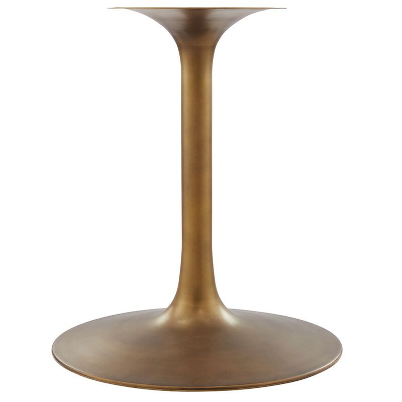 Lippa 60" Round Pedestal Solid Wood Dining Table image number 4