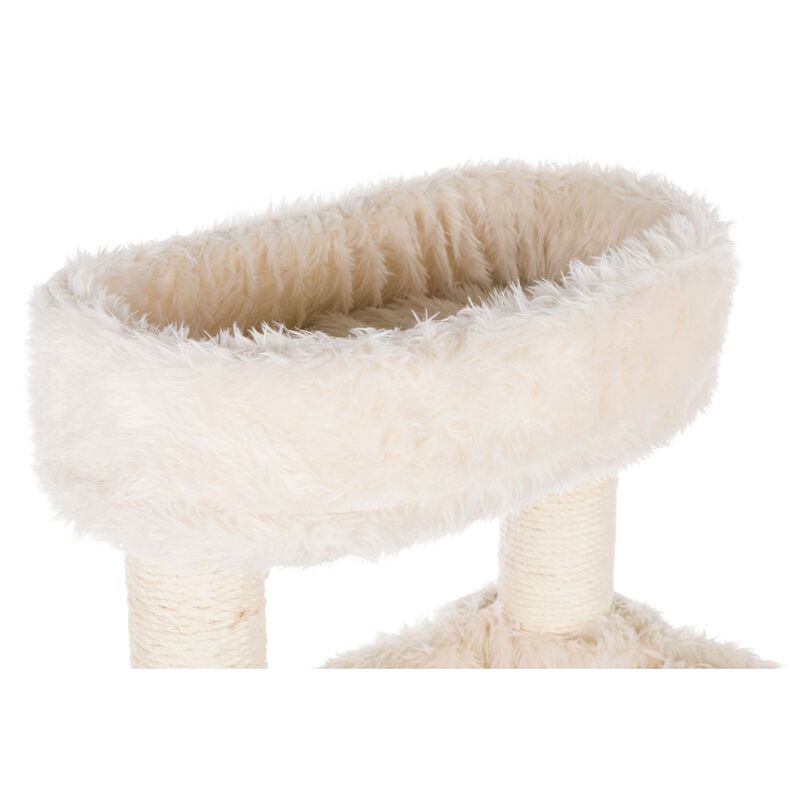 TRIXIE Baza Junior Jute & Plush 3-Level 39" Cat Tower, Scratching Posts and Condo image number 5