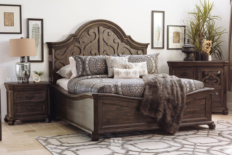 Bellamy Shaped King Bed