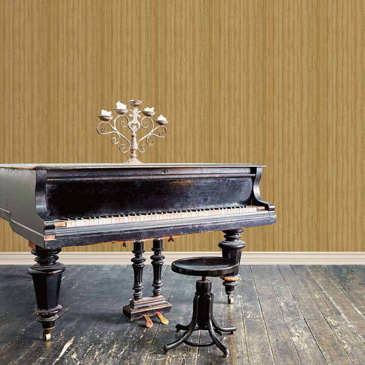 Ambiance Nomed Stripe Gold Wallpaper G67801