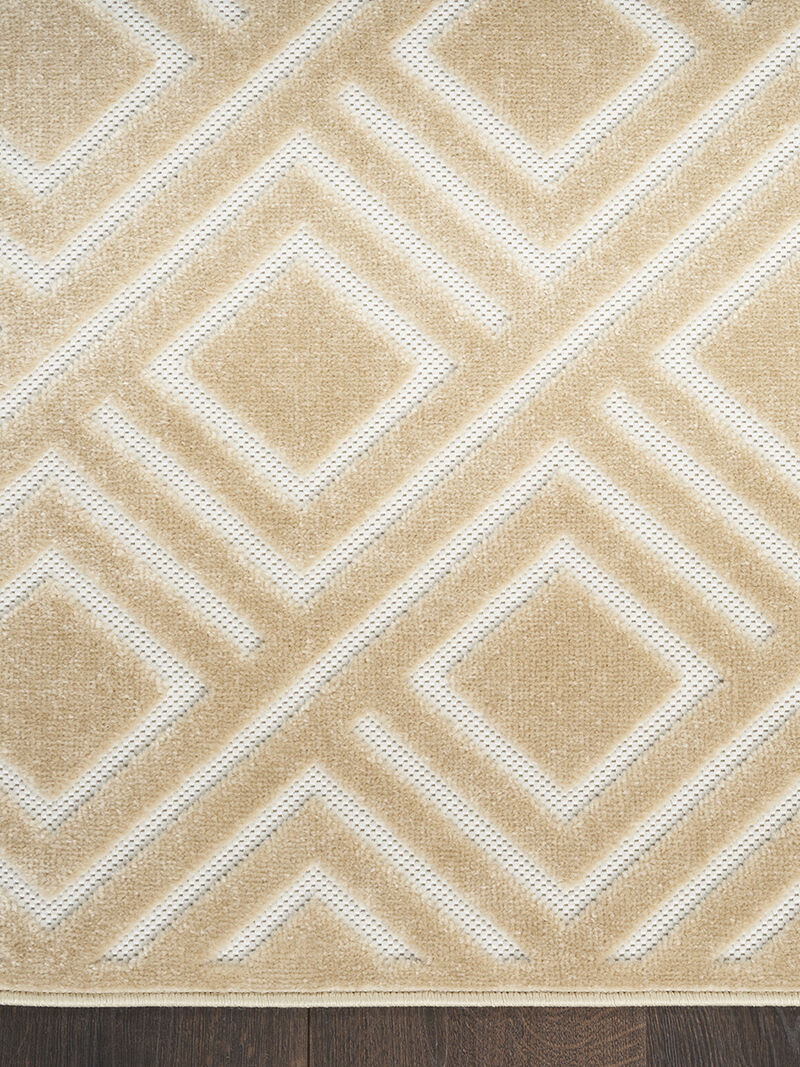 Care Free CAF03 Taupe 6'7" x 9'2" Rug