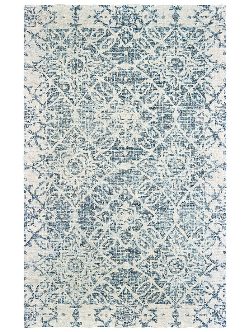 Tallavera 5' x 8' Blue Rug image number 0