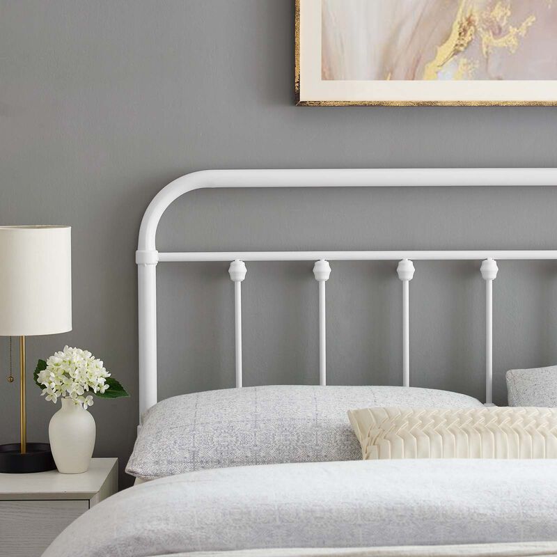 Sage Metal Headboard image number 3