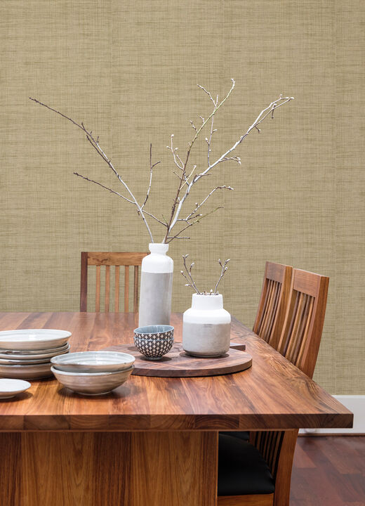 Cheng Wheat Woven Grasscloth Wallpaper (Set of 2)