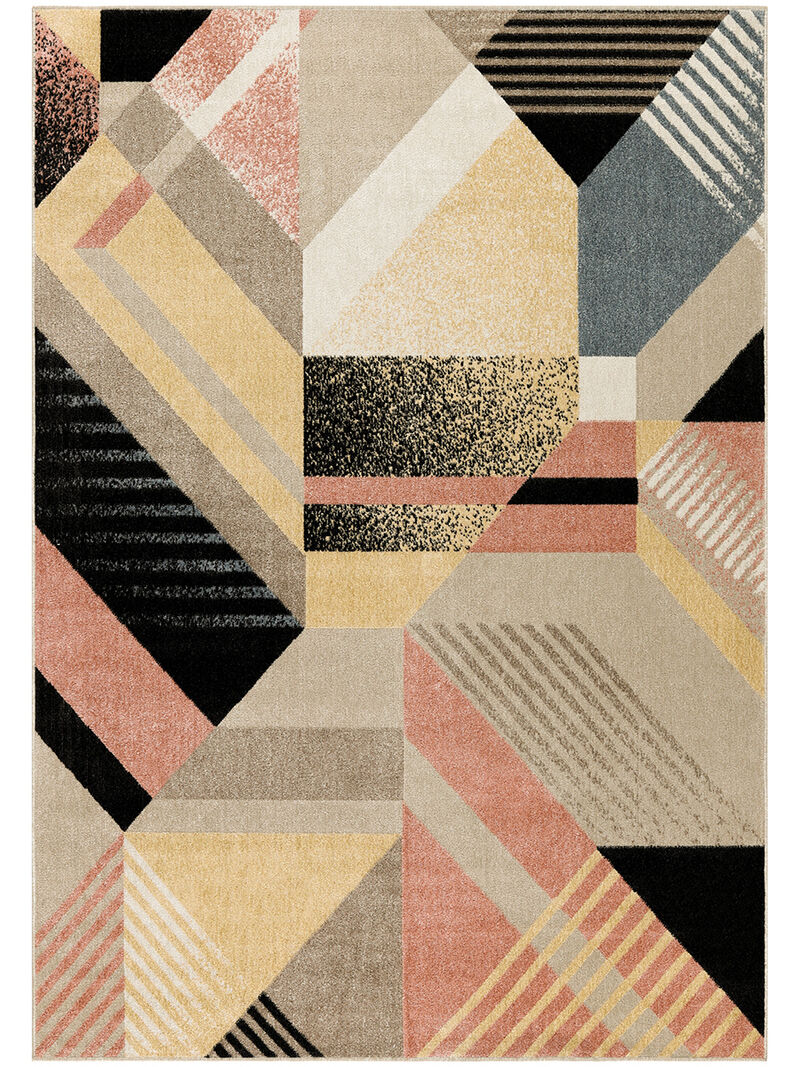 Washable Decor WSD10 Turquoise/Multicolor 9' x 12' Rug