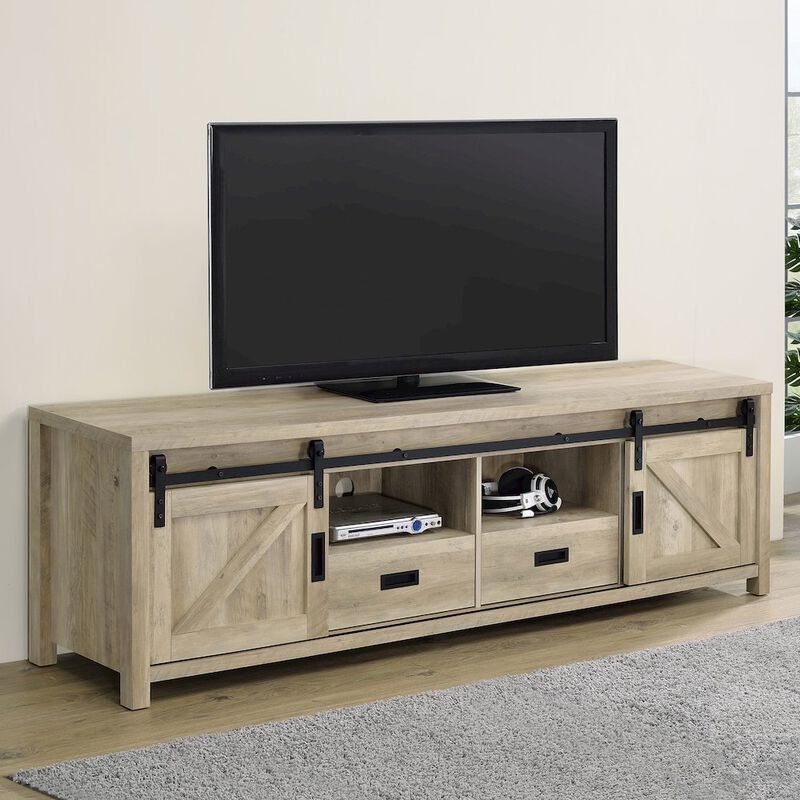 Coaster Co. of America Madra 2-door Engineered Wood 79 TV Stand