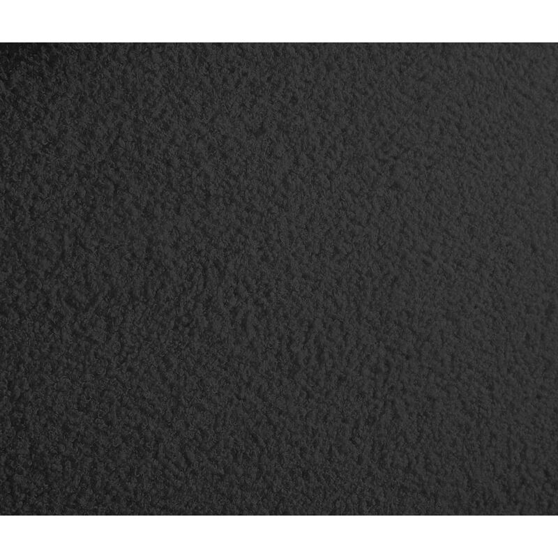 Meridian Furniture Dane Black Teddy Fabric Queen Bed