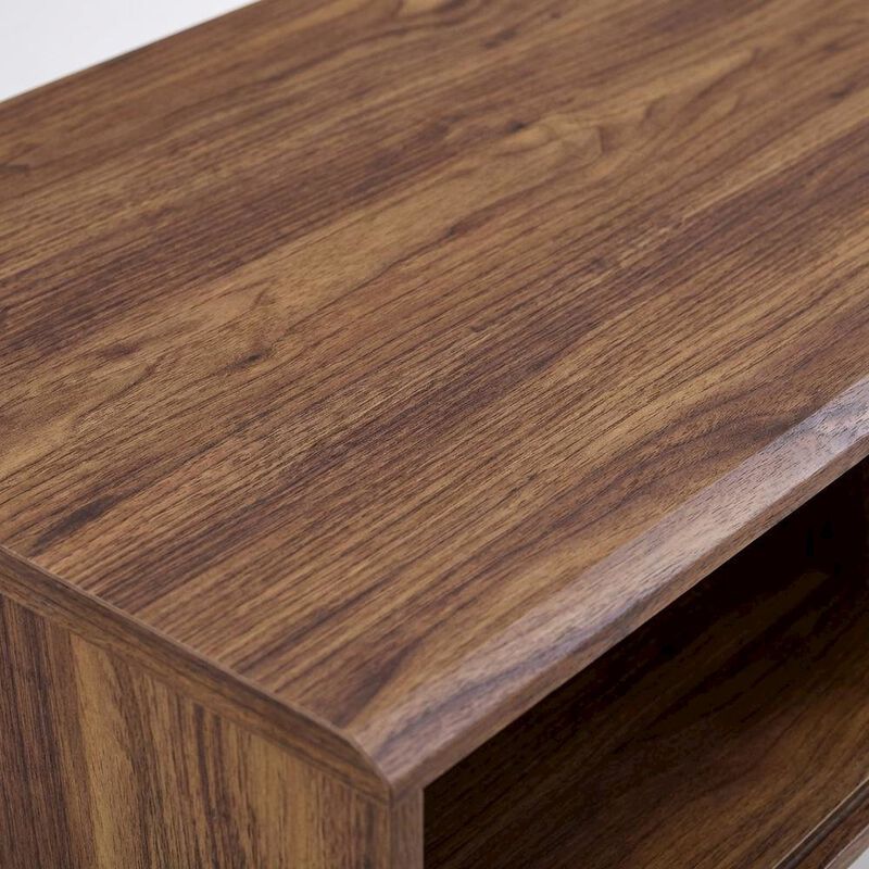 Modern Coffee Table in Natural Finish with Stable Wood Frame image number 5