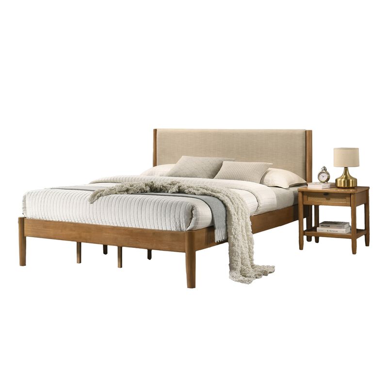 Ninnek 2-Piece Rubberwood Bedroom Set image number 8
