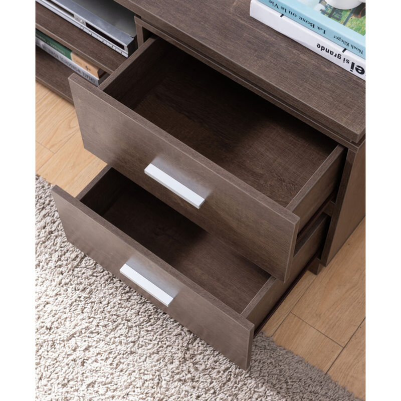 Streamdale TV Stand Red Cocoa