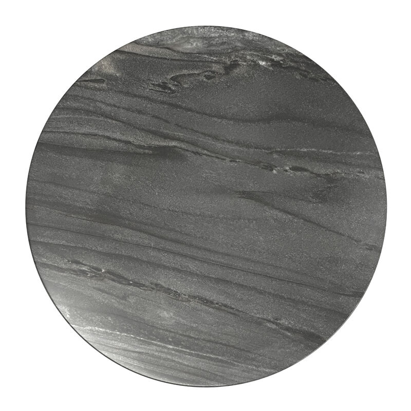 Simpli Home Evans Marble Side Table image number 4