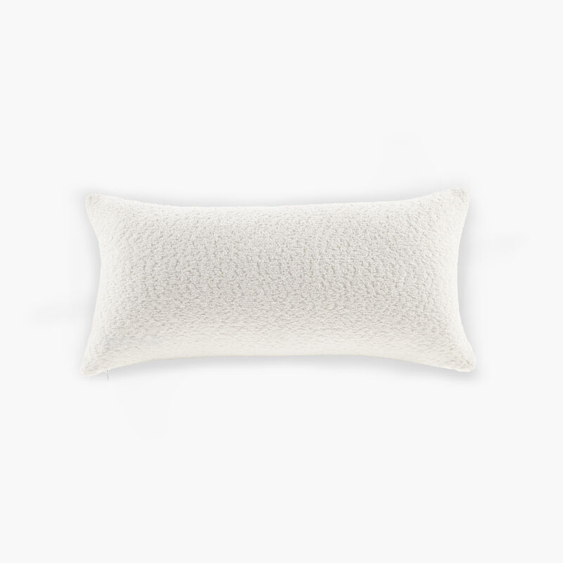 Gracie Mills Manning Solid Boucle Oblong Decorative Pillow