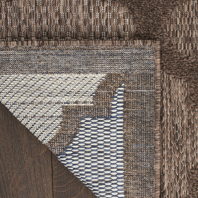 HomeRoots Trellis Indoor Outdoor Area Rug image number 3