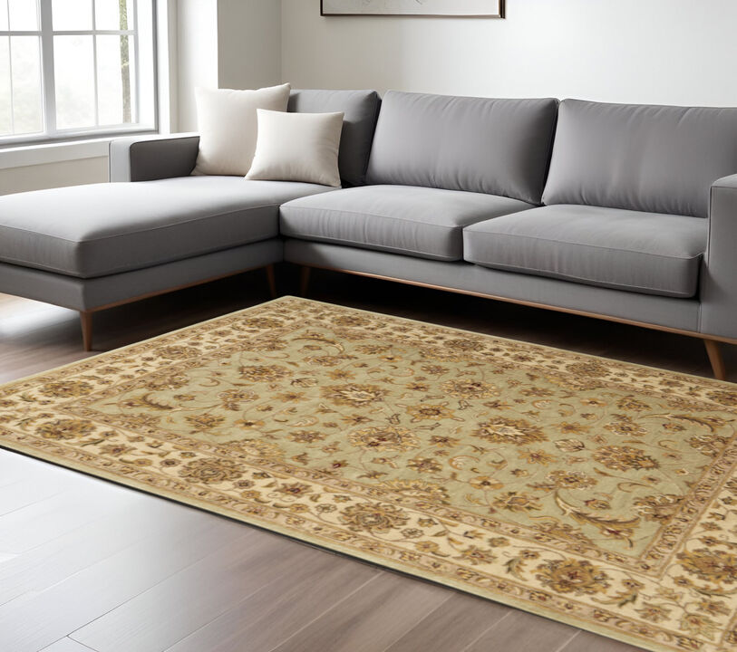 HomeRoots Oriental Hand Tufted Area Rug