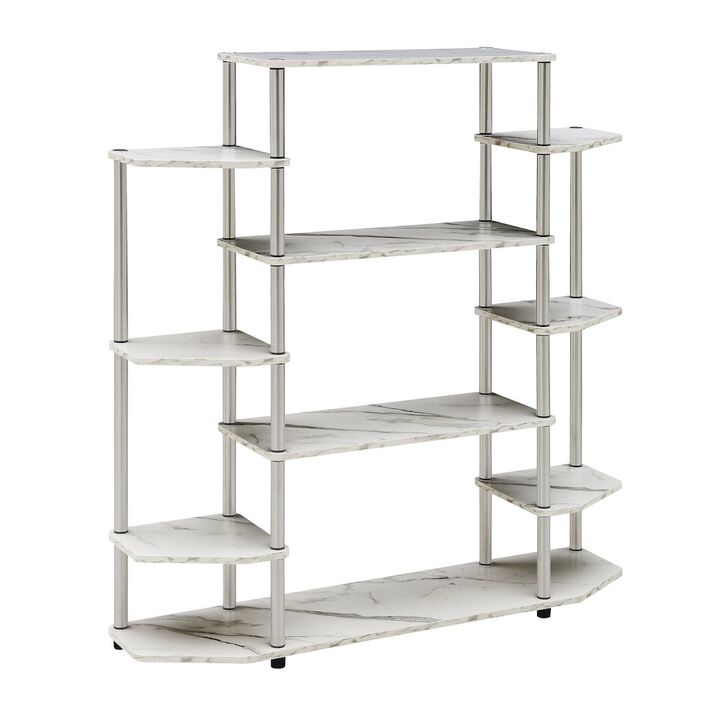 Convenience Concepts Designs2Go No Tools Wall Unit Bookshelf