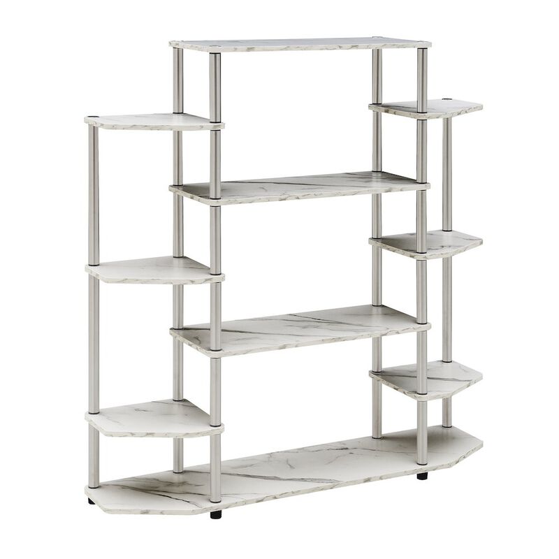 Convenience Concepts Designs2Go No Tools Wall Unit Bookshelf