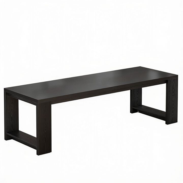 Tribesigns 86" Two Person Desk, Long Computer Desk Conference Table for Home Office, Extra Large Double Workstation Writing Desk for Two, Gaming Desk and Dining Table for Office and Study Room