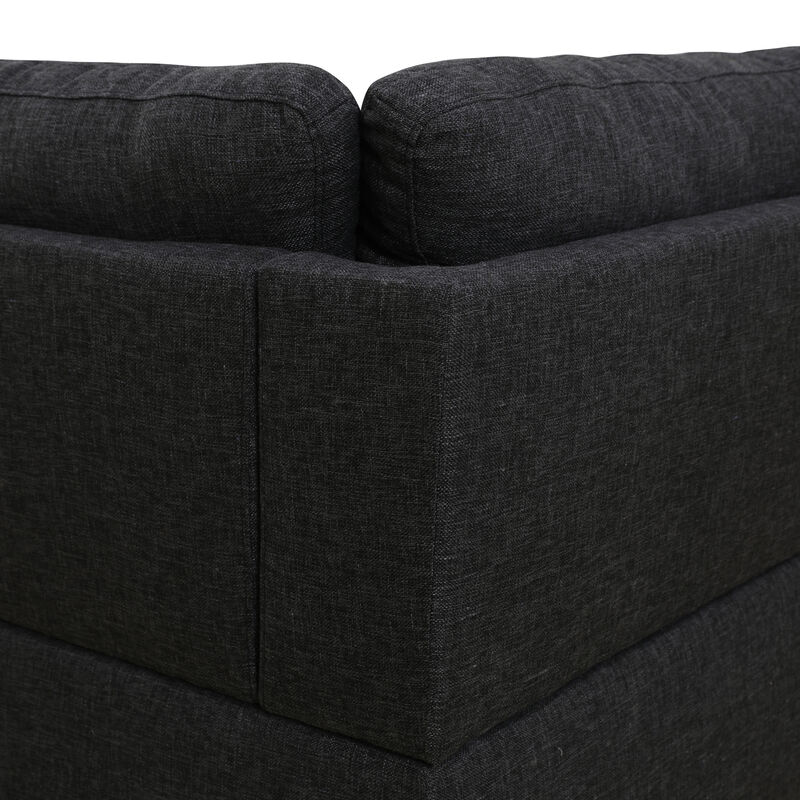 TATEUS L-Shaped Sectional Couch with Storage Ottoman image number 7
