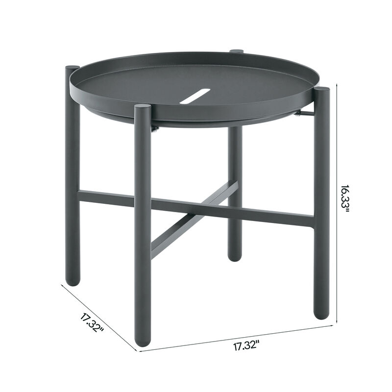 Sunset Gray 3-Piece Patio Set