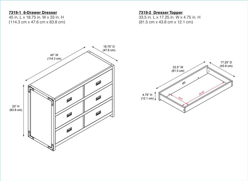 Miles 6-Drawer Dresser