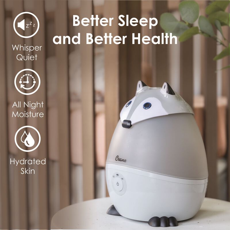 Adorable  - Mini Fox - Cool Mist Humidifier, 0.5 Gal image number 2