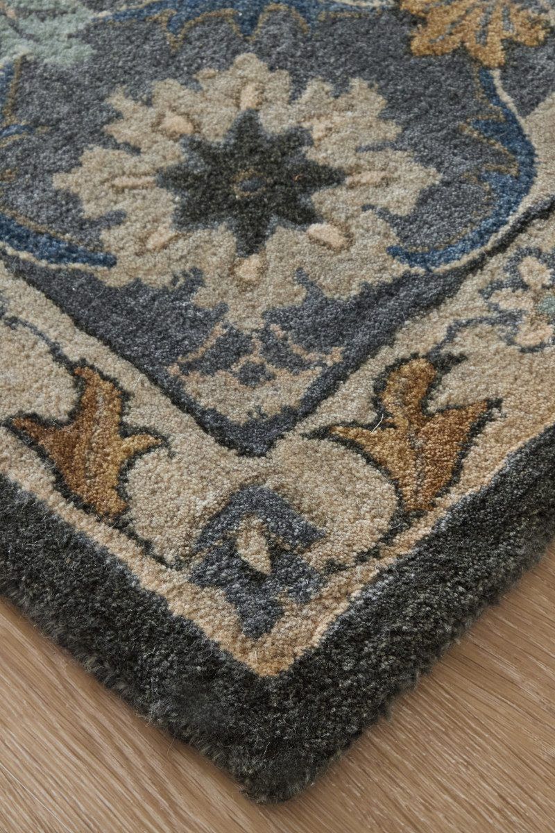 Rylan 8643F Charcoal 5' x 8' Rug image number 4