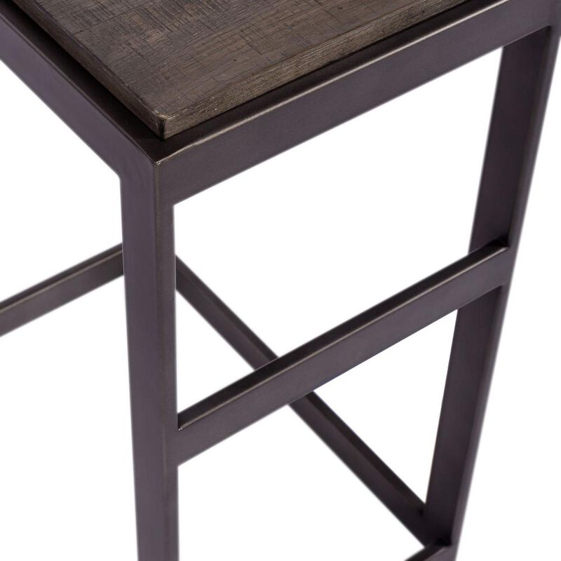 Liberty Furniture Modern View Laptop Table in Gauntlet Gray image number 5