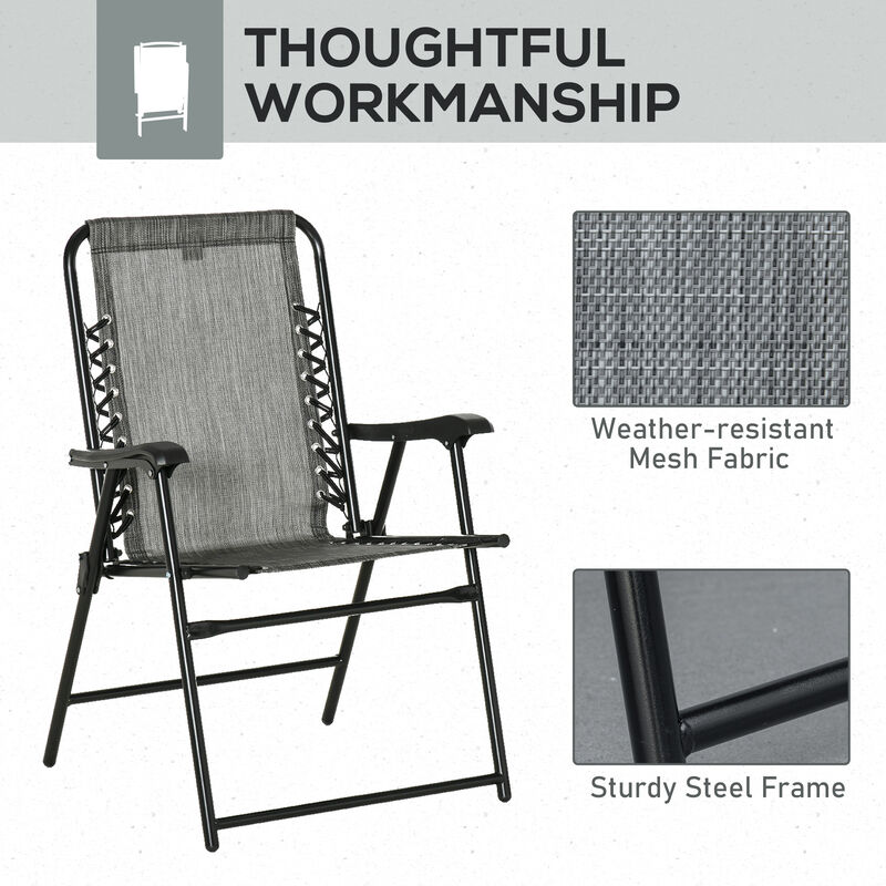 Hivvago 2-Piece Patio & Garden Folding Chair Set image number 5