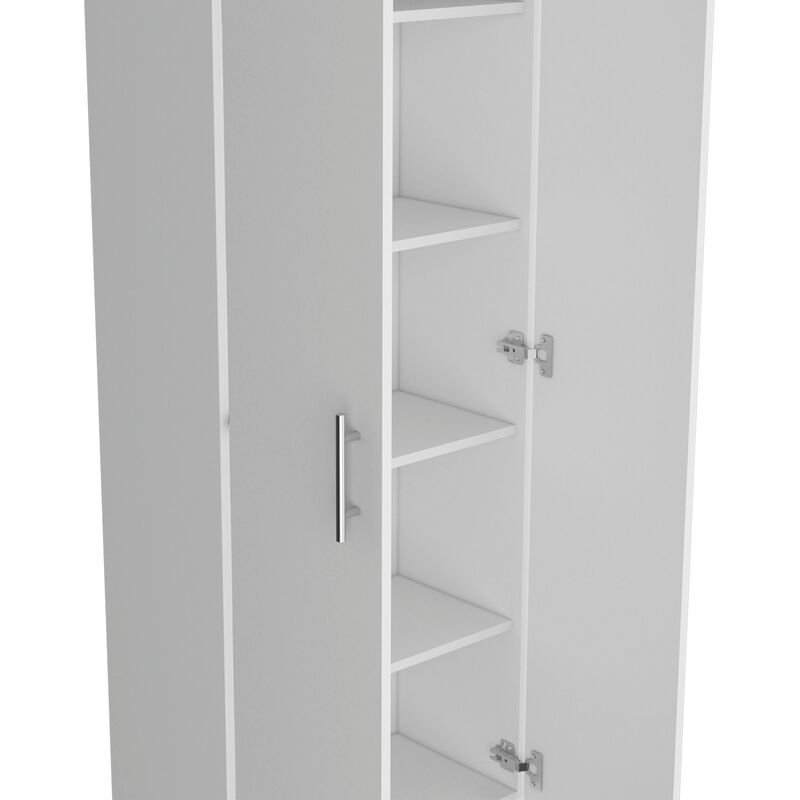 Pantry Cabinet 67" H, 5 Internal Shelves, Two Doors image number 5
