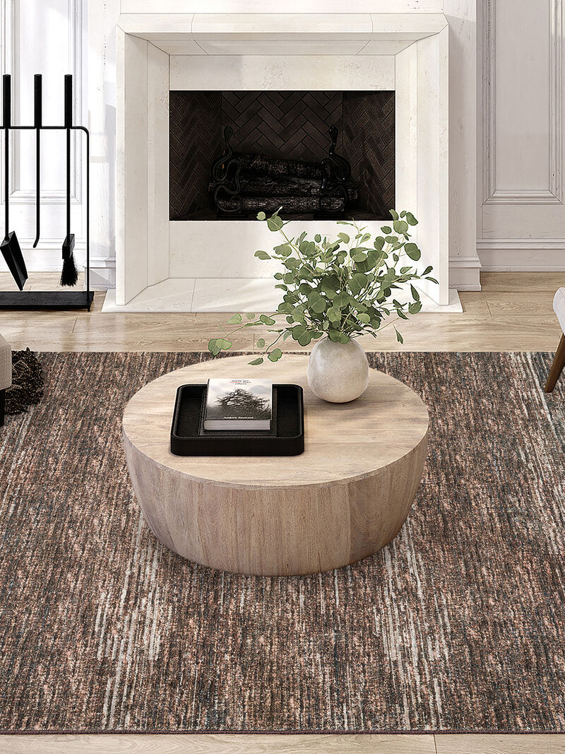 Ciara CR1 Chocolate 9' x 12' Rug