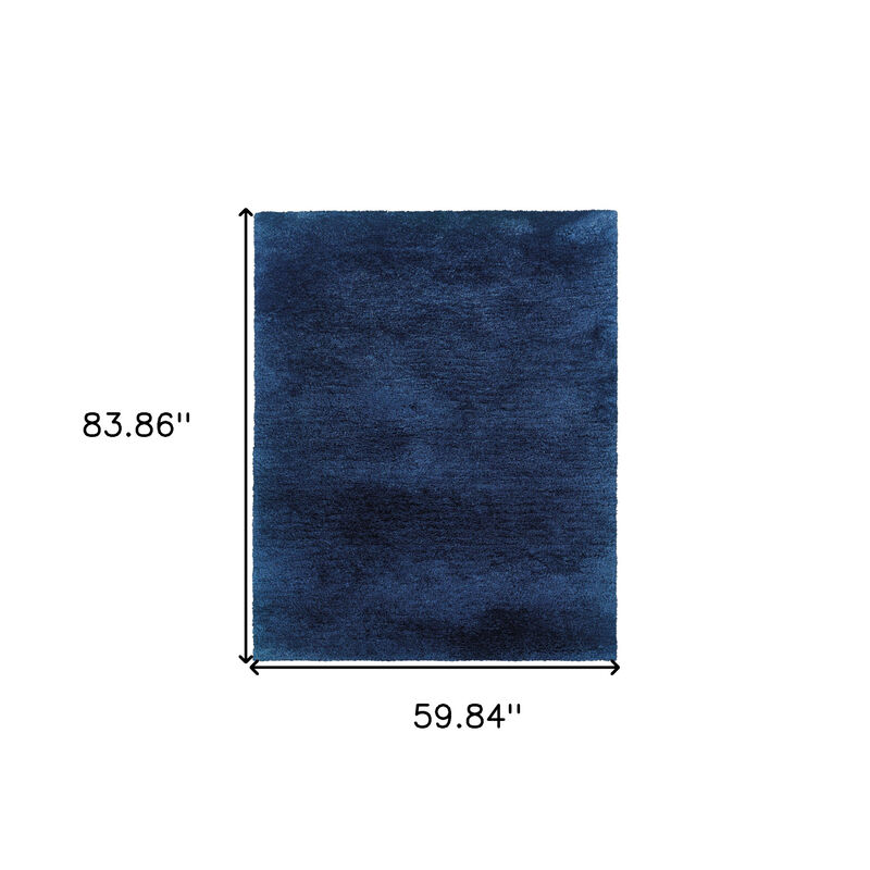 HomeRoots Shag Hand Tufted Area Rug image number 3