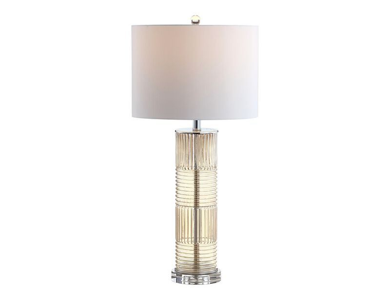 Genevieve Glass/Crystal LED Table Lamp