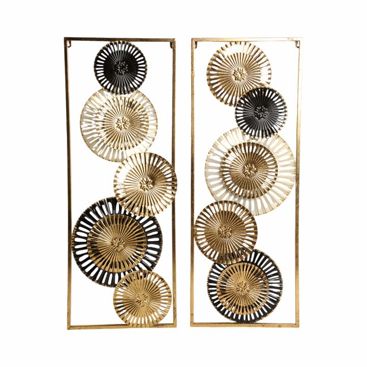 S/2 Pierced Disc Wall Panels