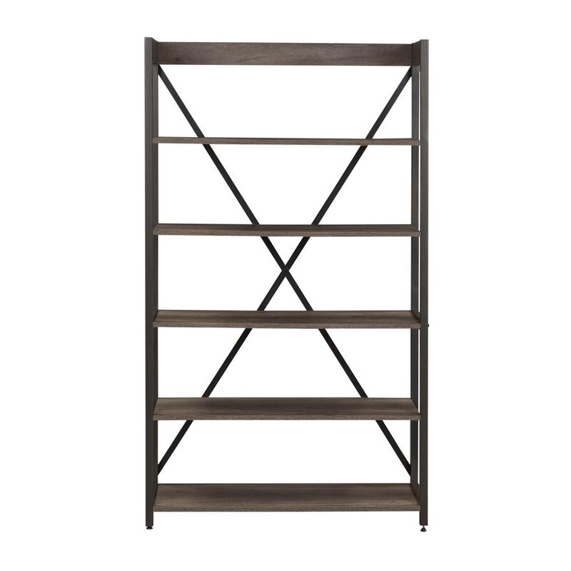 Liberty Furniture Tanners Creek Bookcase in Graystone image number 1