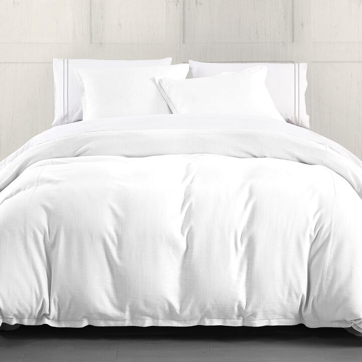Hera White Queen Comforter Set
