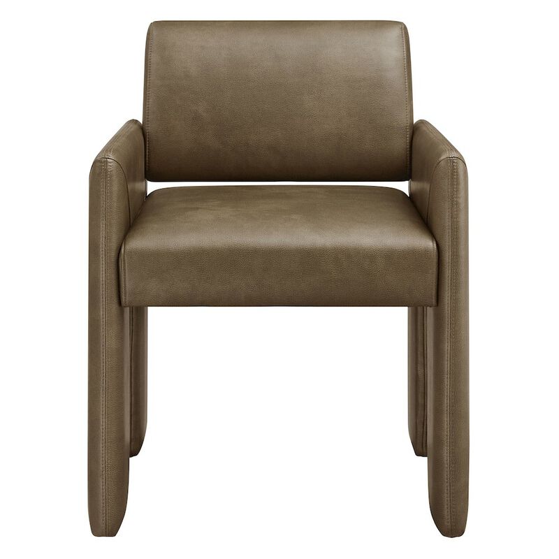Daven Vegan Leather Dining Armchair image number 5