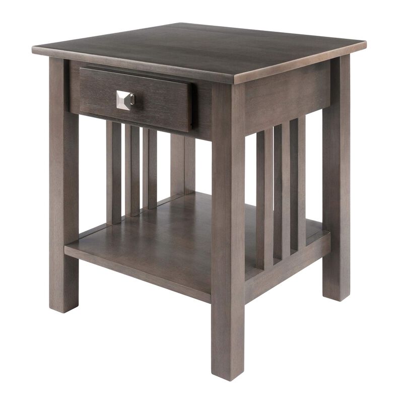 Casafoyer Stafford Accent Table, Oyster Gray image number 0