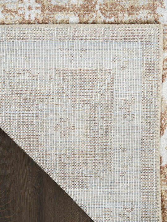 Astra Machine Washable ASW19 Copper 4' x 6' Rug