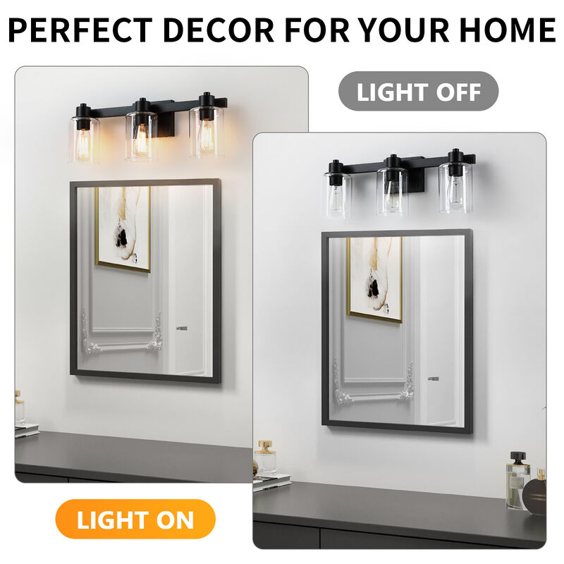 22" Modern 3-Light Dimmable Indoor Wall Sconce image number 7