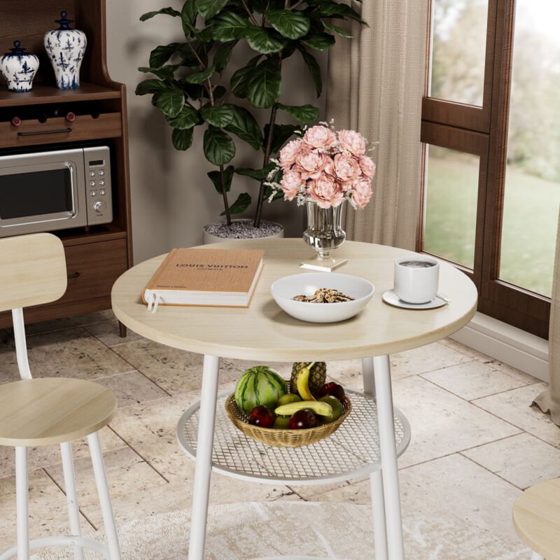 Shroce 3‑Piece Industrial Bar Table Set image number 5
